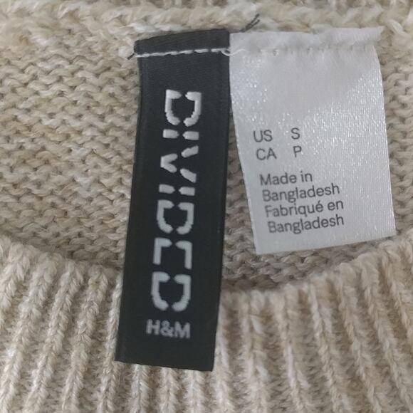 Divided by H&M Sweater Tan Size S - Picture 4 of 5